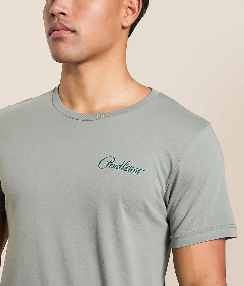 Bison Circle Stamp T-Shirt