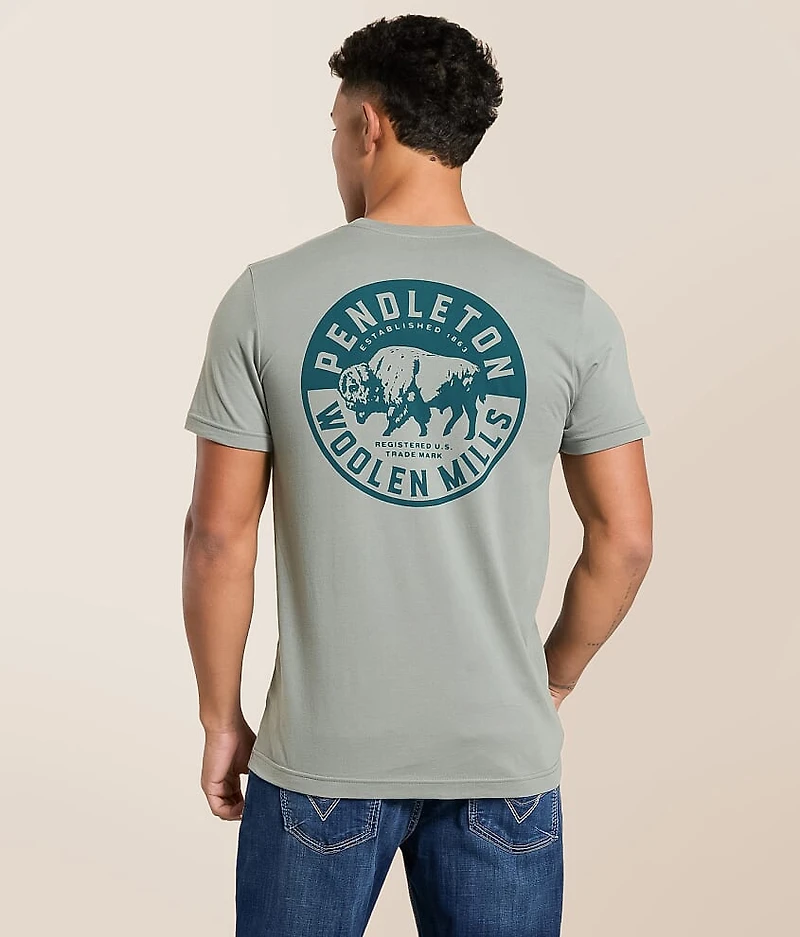 Bison Circle Stamp T-Shirt
