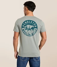 Bison Circle Stamp T-Shirt