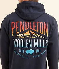 Ombre Logo Hooded Sweatshirt