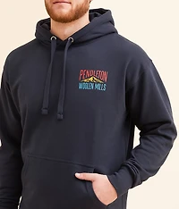 Ombre Logo Hooded Sweatshirt