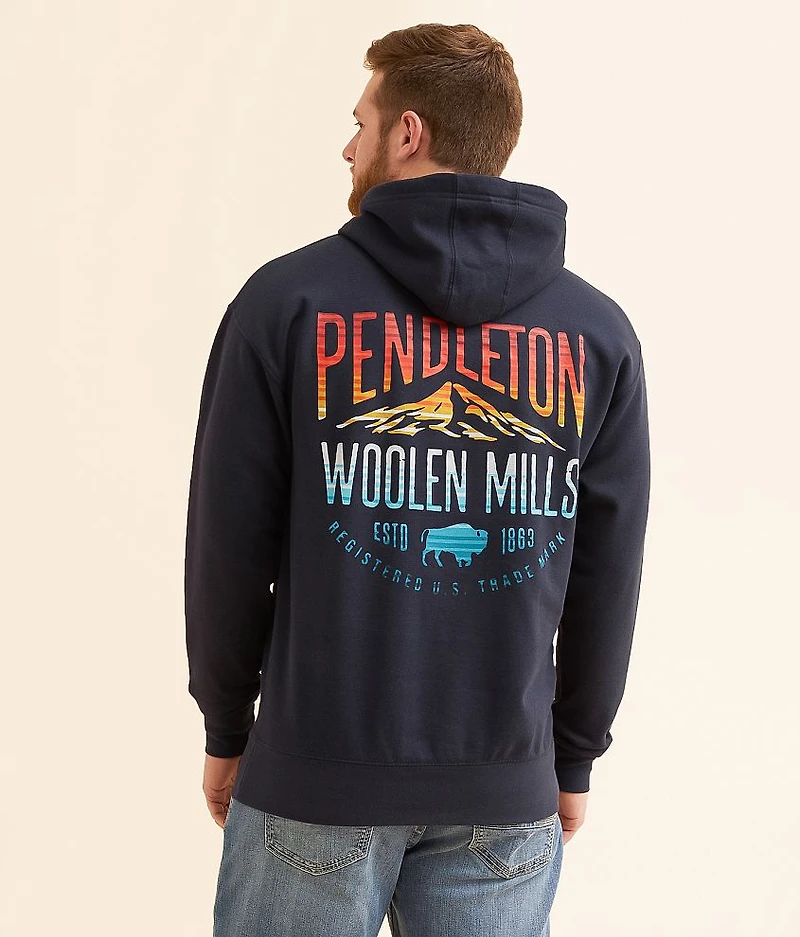 Ombre Logo Hooded Sweatshirt