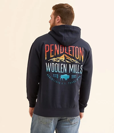 Ombre Logo Hooded Sweatshirt