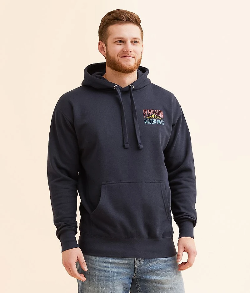 Ombre Logo Hooded Sweatshirt