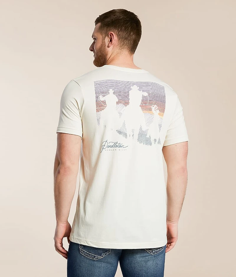 Sunset Cattle Drive T-Shirt