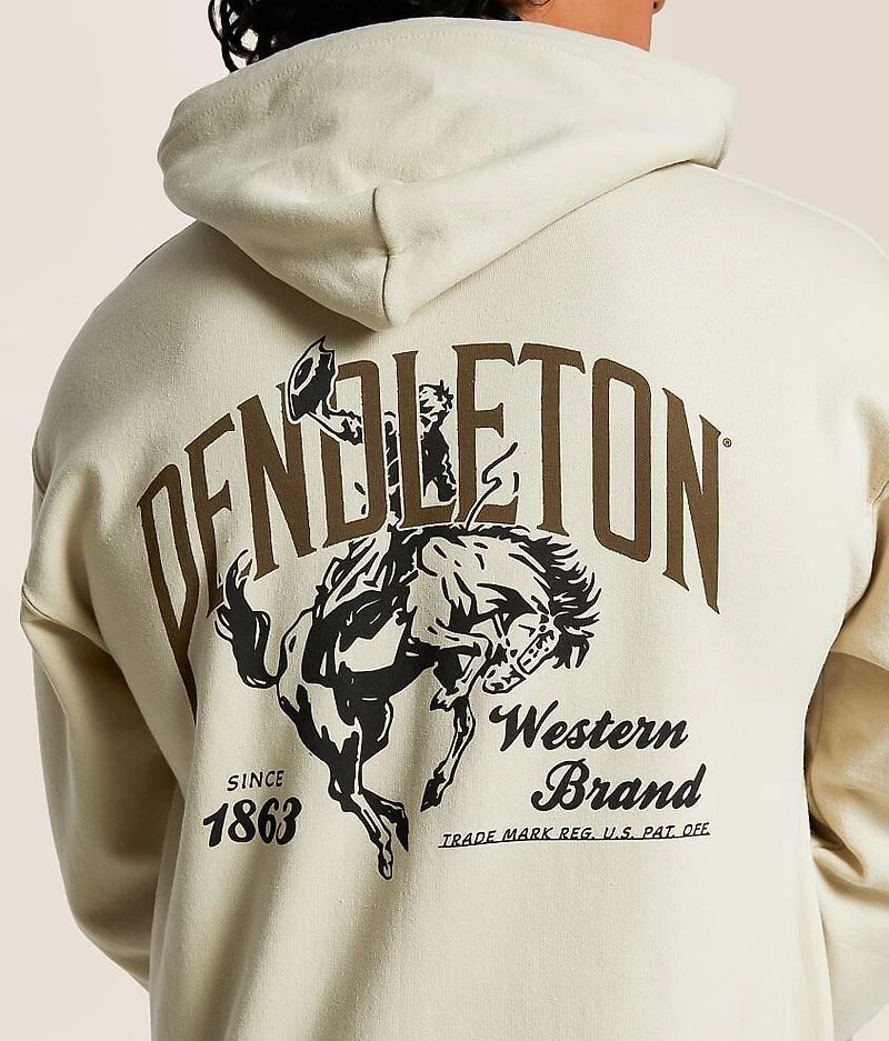 Bucking Horse Hooded Sweatshirt