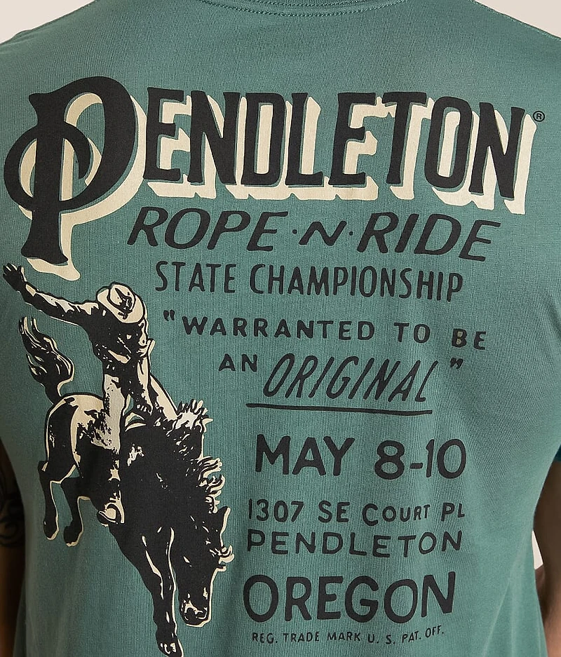 Rope & Ride Poster T-Shirt