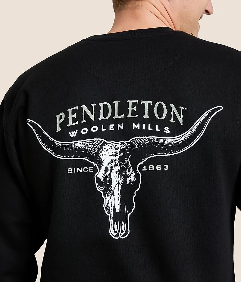 Longhorn Skull Pullover