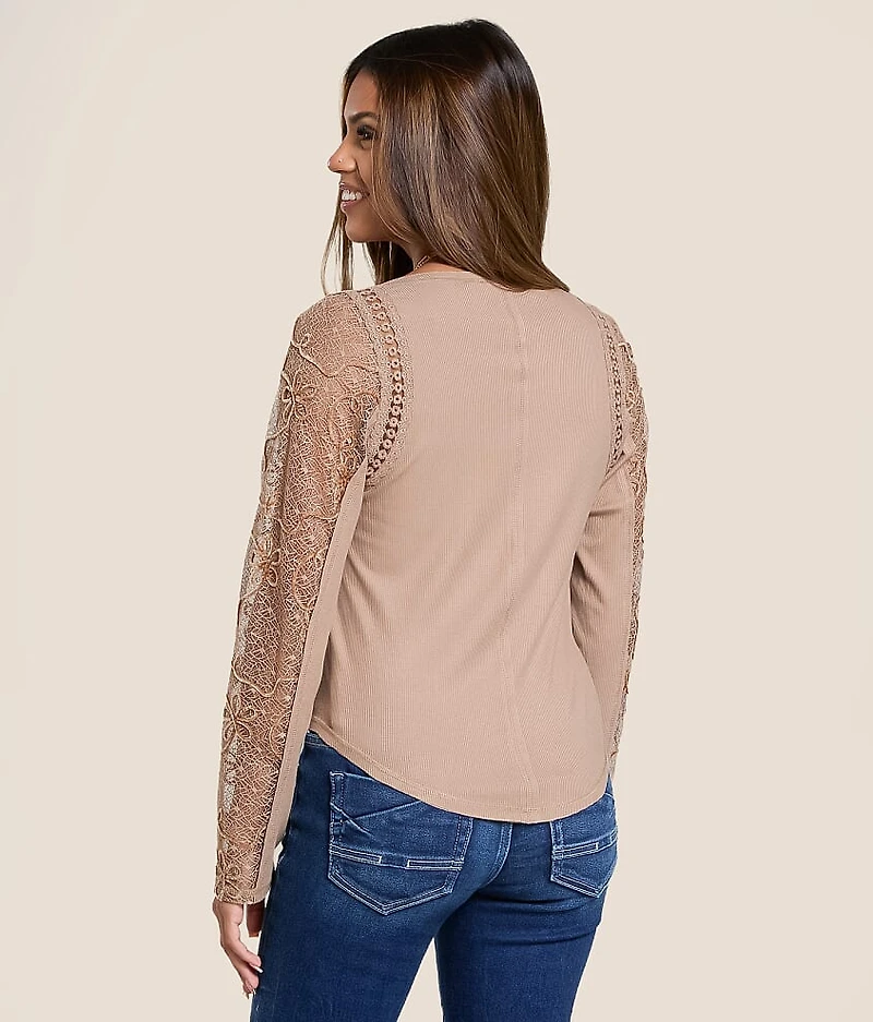 Pieced Crochet Top