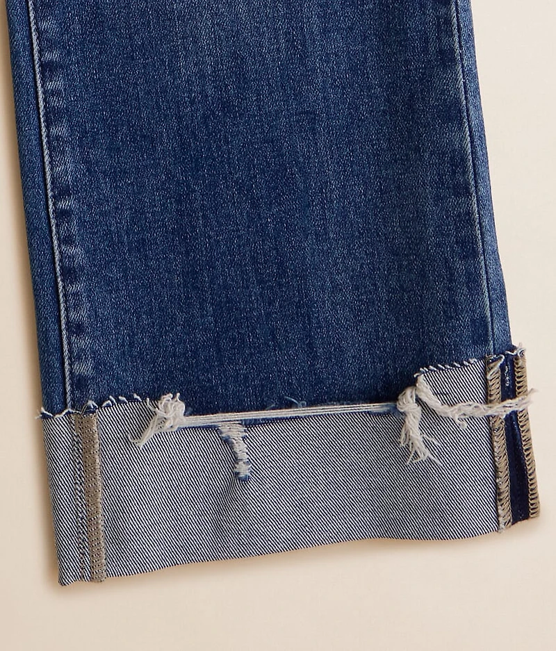 Girls - Mini Billie Wide Leg Stretch Cuffed Jean