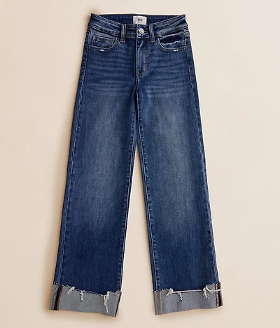 Girls - Mini Billie Wide Leg Stretch Cuffed Jean