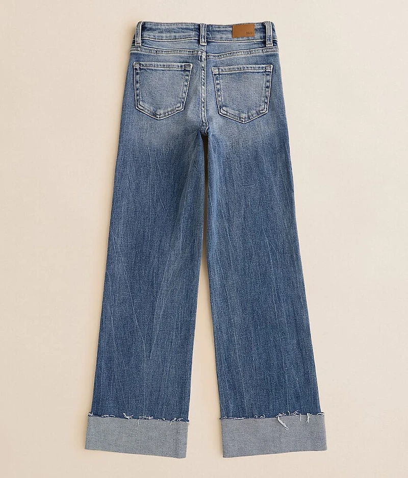 Girls - Mini Billie Wide Leg Stretch Cuffed Jean