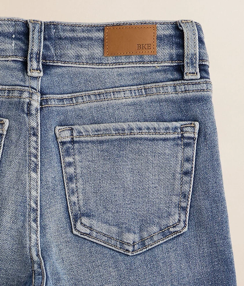 Girls - Mini Billie Wide Leg Stretch Cuffed Jean