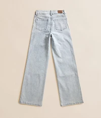 Girls - Mini Billie Pinstripe Wide Leg Stretch Jean