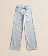 Girls - Mini Billie Pinstripe Wide Leg Stretch Jean