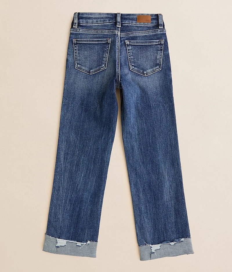 Girls - Mini Andi Cropped Straight Stretch Cuffed Jean