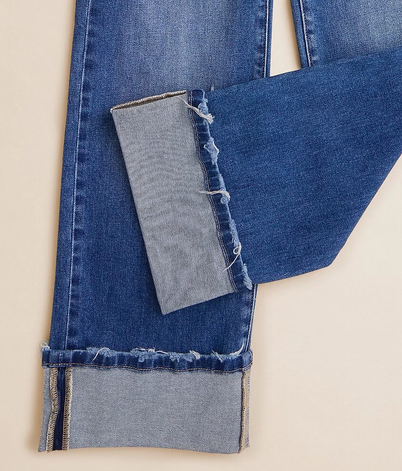 Girls - Mini Billie Wide Leg Stretch Cuffed Jean