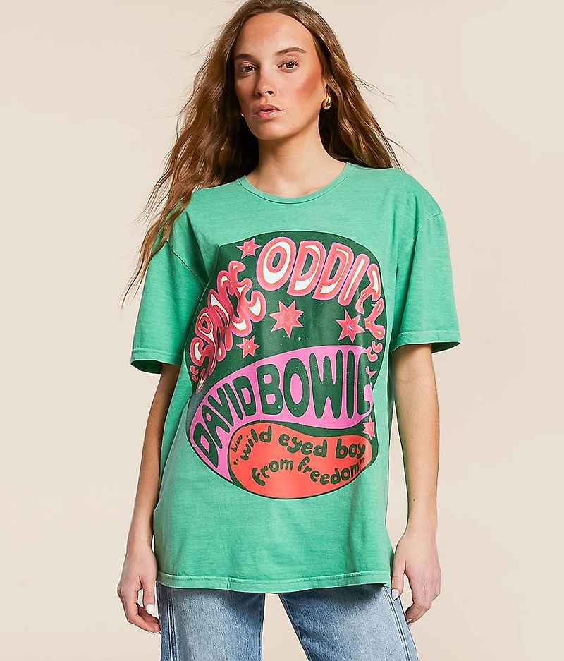 Davie Bowie Space Oddity Oversized Band T-Shirt