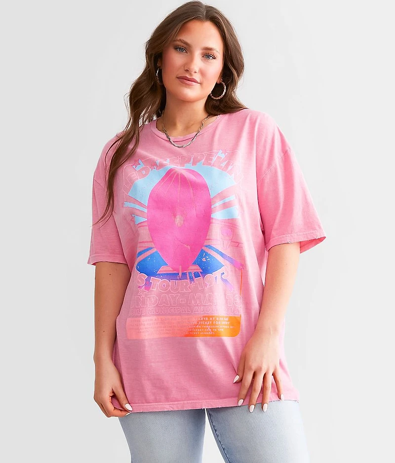 Led Zeppelin US Tour 1973 Oversized Band T-Shirt