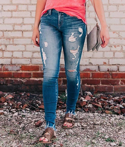 Bridge by GLY Mid-Rise Ankle Skinny Stretch Jean