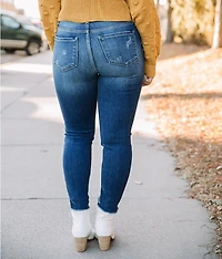 Curvy High Rise Ankle Skinny Jean