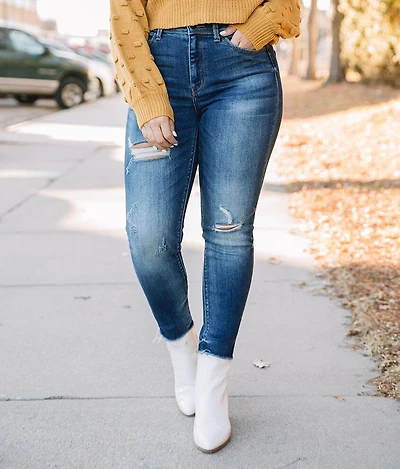 Bridge by GLY Curvy High Rise Ankle Skinny Jean