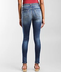 Mid-Rise Skinny Stretch Jean