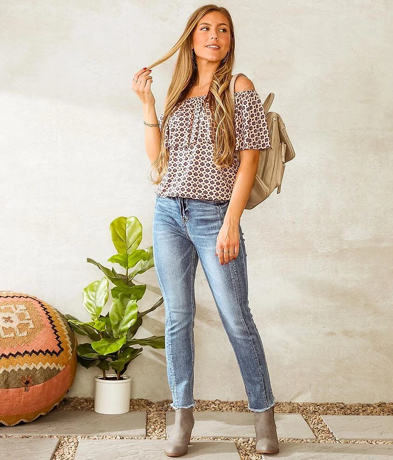 Taylor Ultra High Ankle Stretch Jean