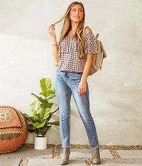 Taylor Ultra High Ankle Stretch Jean