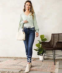 Mid-Rise Ankle Skinny Jean