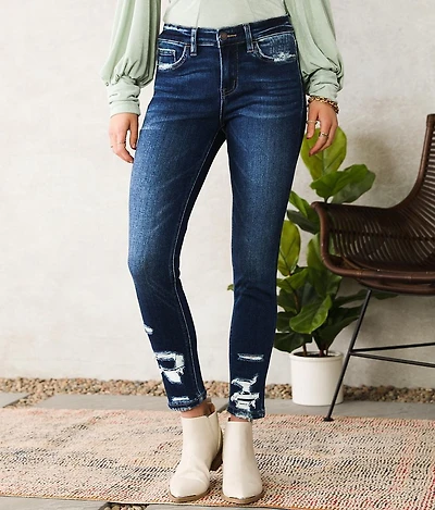Mid-Rise Ankle Skinny Jean