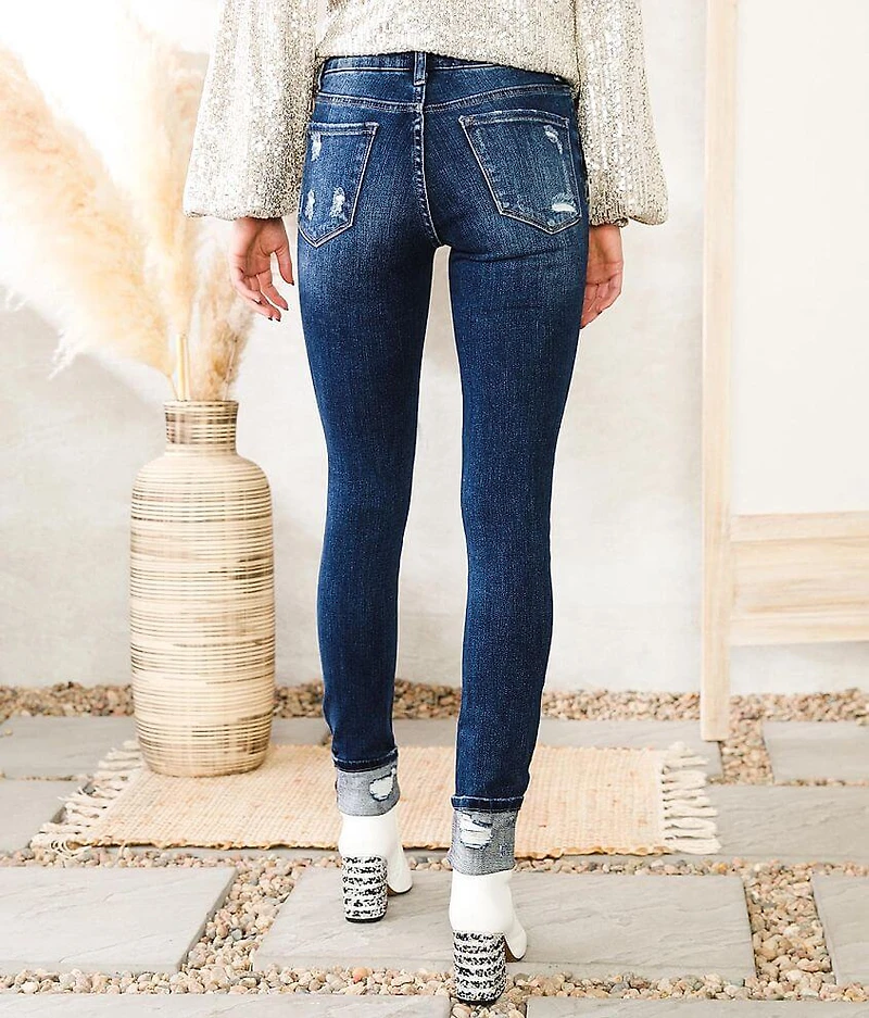 Hudson Mid-Rise Skinny Stretch Jean