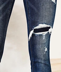 Hudson Mid-Rise Skinny Stretch Jean