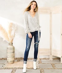 Hudson Mid-Rise Skinny Stretch Jean