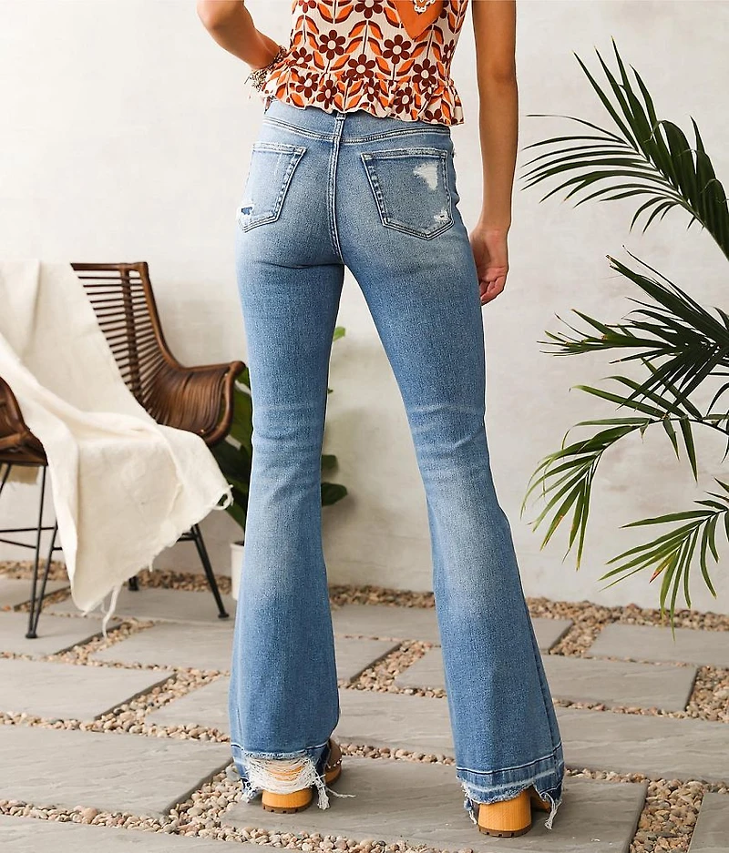 Elliott High Rise Flare Stretch Jean