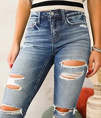 Mid-Rise Skinny Stretch Jean