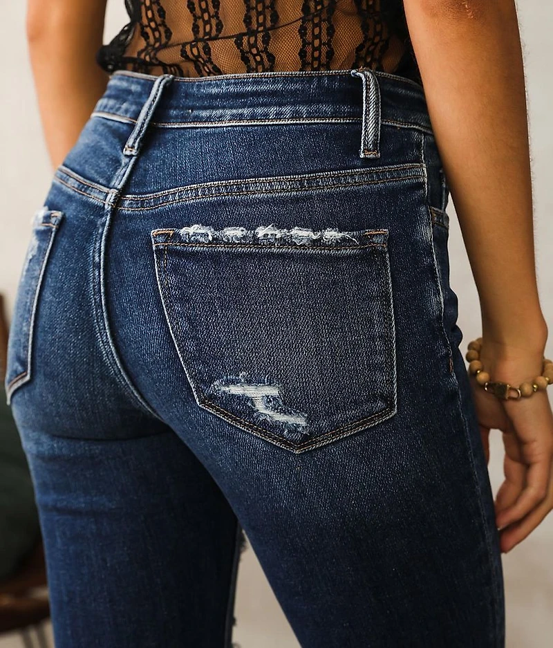 Hudson Mid-Rise Ankle Skinny Jean