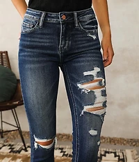 Hudson Mid-Rise Ankle Skinny Jean