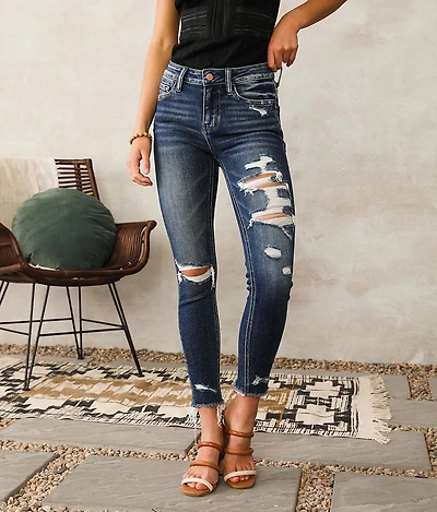 Hudson Mid-Rise Ankle Skinny Jean