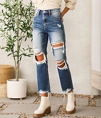Ultra High Rise Straight Jean