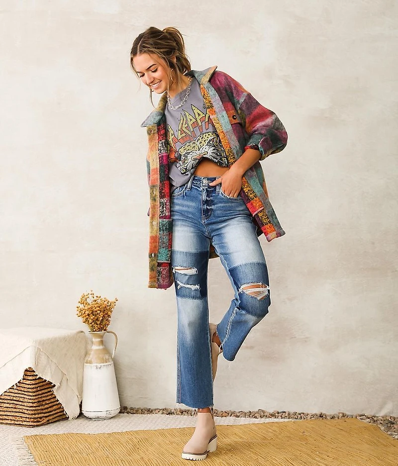 Ultra High Rise Straight Jean