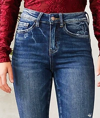 High Rise Slim Straight Stretch Jean
