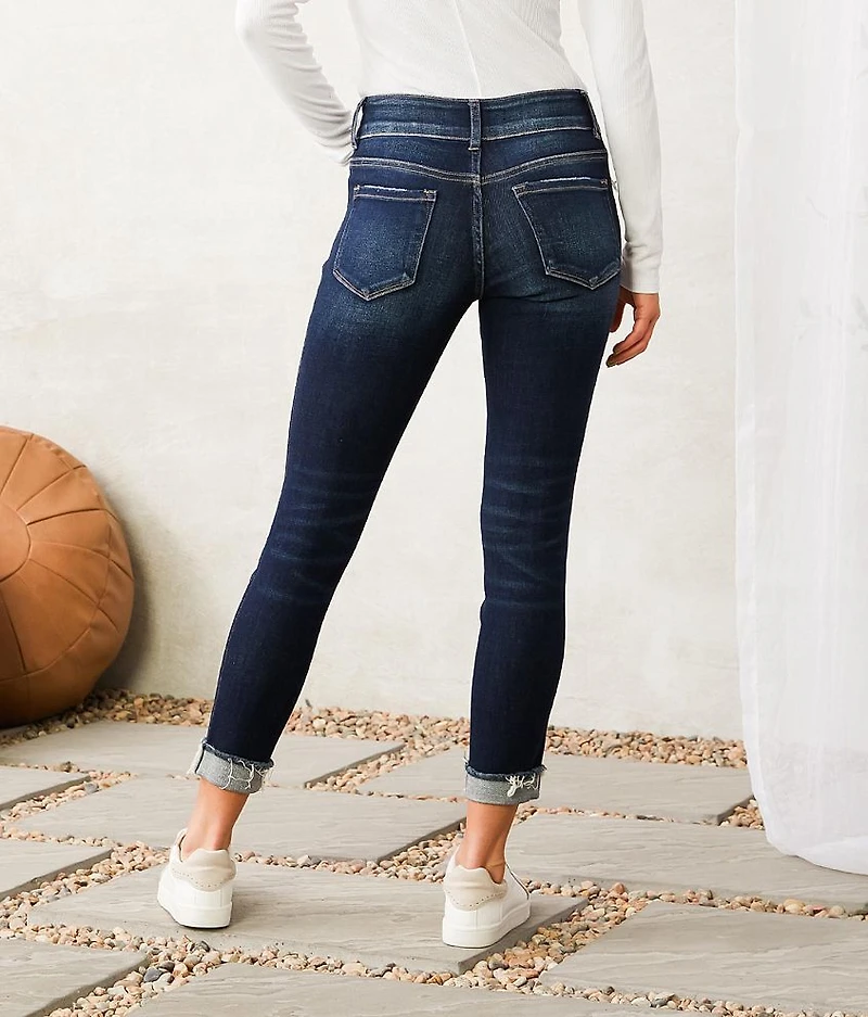 Low Rise Ankle Skinny Stretch Jean