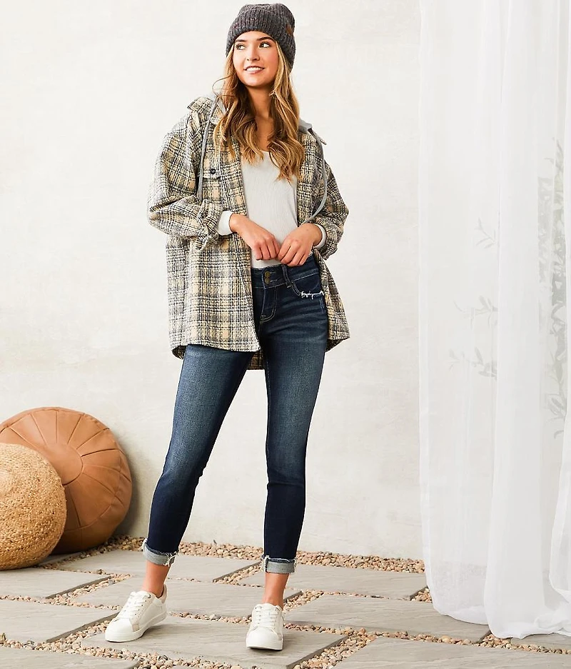 Low Rise Ankle Skinny Stretch Jean