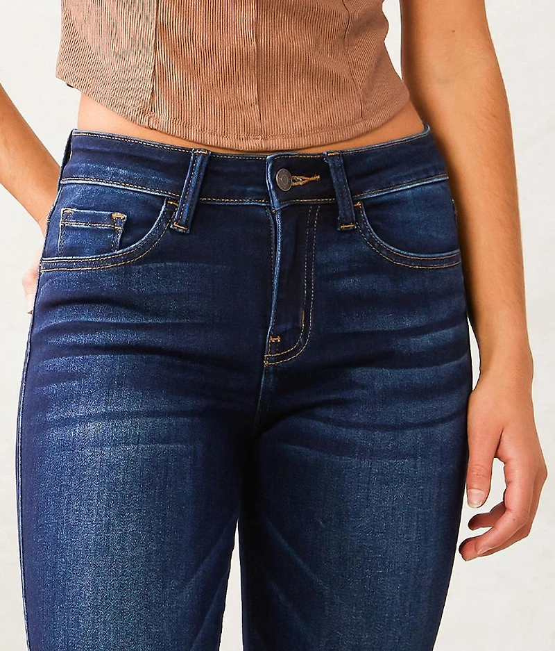 Mid-Rise Skinny Stretch Jean