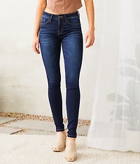 Mid-Rise Skinny Stretch Jean