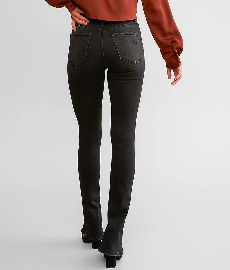 High Rise Slim Straight Stretch Jean