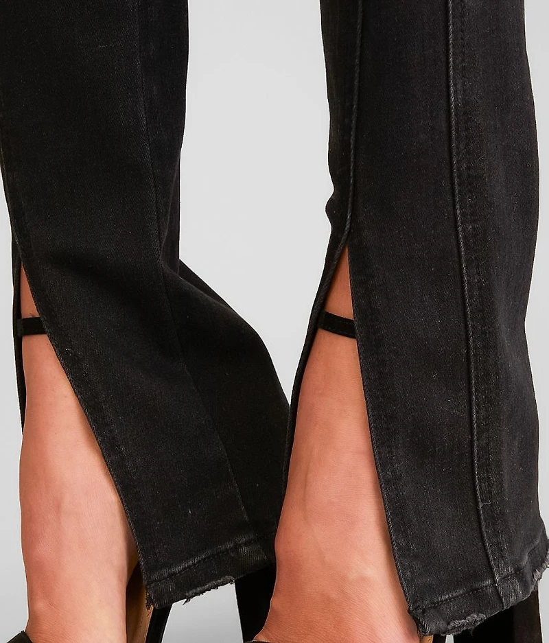 High Rise Slim Straight Stretch Jean