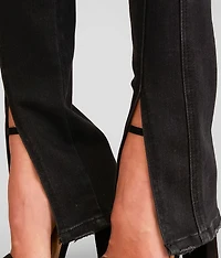 High Rise Slim Straight Stretch Jean