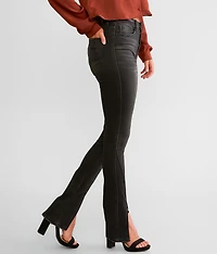 High Rise Slim Straight Stretch Jean